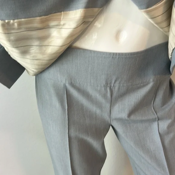 BCBG women’s blue/gray three-piece suit, including pants/skirt/jacket size 6 - Picture 3 of 16